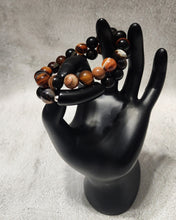 Load image into Gallery viewer, 2 pc Agate Bracelet Set - BLO